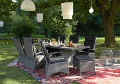 OUTDOOR Gartenhocker grau^ Gartenhocker
