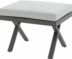 OUTDOOR Gartenhocker/Beistelltisch grau^ Loungehocker