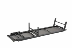 OUTDOOR Gartenliege Klappbar grausilberfarben^ Gartenliegen