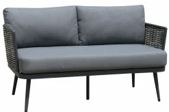 Gartenlounge Sets>OUTDOOR Gartenlounge Alu 4-teilig braun
