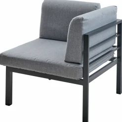Lounge Sessel>OUTDOOR Gartenlounge Eckelement grau