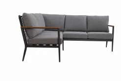 OUTDOOR Gartenlounge Eckset 3-teilig^ Gartenlounge Sets