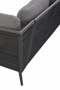 OUTDOOR Gartenlounge Eckset 3-teilig^ Gartenlounge Sets