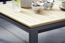 Gartenlounge Sets>OUTDOOR Gartenlounge Teakholz braungrau
