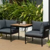 OUTDOOR Gartenlounge Set braun^ Gartenlounge Sets