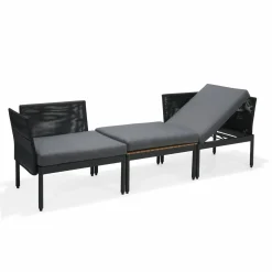 OUTDOOR Gartenlounge Set braun^ Gartenlounge Sets