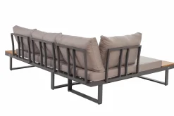 OUTDOOR Gartenlounge variabel stellbar braungrau^ Gartenlounge Sets