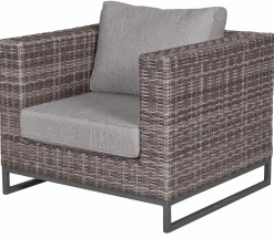 OUTDOOR Garten-Loungesessel braungrau^ Gartensessel