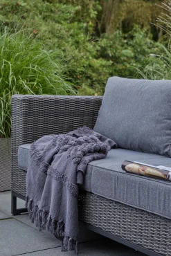 OUTDOOR Garten-Loungesessel braungrau^ Gartensessel