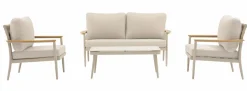 OUTDOOR Gartenlounge-Set 4 tlg. beige^ Gartenlounge Sets