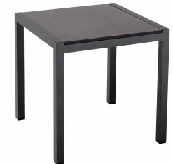 Loungetische>OUTDOOR Gartenmöbel Beistelltisch Alu grau