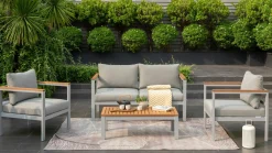 OUTDOOR Gartenmöbel Loungeset braun^ Gartenlounge Sets