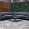 Loungetische>OUTDOOR Gartenmöbel Loungetisch schwarz