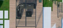 Sichtschutz Zubehör|Pavillons>OUTDOOR Gartenpergola 3x4m Anthrazit grau