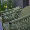 OUTDOOR Gartensessel drehbar Rope grau^ Gartensessel