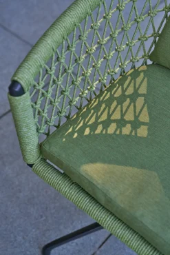 OUTDOOR Gartensessel drehbar Rope grau^ Gartensessel