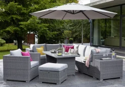 OUTDOOR Gartensessel Einzelelement grau^ Gartensessel