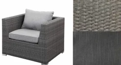 OUTDOOR Gartensessel Einzelelement grau^ Gartensessel
