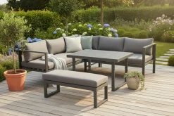 OUTDOOR Garten-Set grau^ Gartenlounge Sets