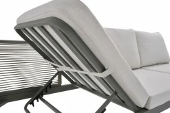 OUTDOOR Gartensofa links grünweißbeige^ Gartensofas