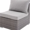 OUTDOOR Gartensofa Mittelelement grau^ Lounge Sessel