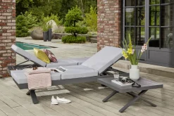 OUTDOOR Gartensofa Lounge grau^ Gartensofas