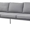 Gartensofas>OUTDOOR Gartensofa rechts grau
