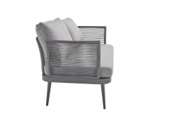 OUTDOOR Gartensofa Set 4 tlg. grau^ Gartenlounge Sets