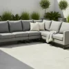 OUTDOOR Gartenspeiselounge Sunbrella grauschwarz^ Gartenlounge Sets