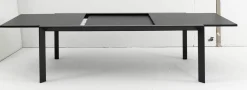 OUTDOOR Gartentisch ausziehbar 3D Glas grau^ Gartentische Ausziehbar