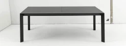 OUTDOOR Gartentisch ausziehbar 3D Glas grau^ Gartentische Ausziehbar