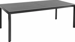 OUTDOOR Gartentisch ausziehbar 3D Glas grau^ Gartentische Ausziehbar