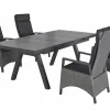 OUTDOOR Gartentisch ausziehbar Keramik grau^ Gartentische Ausziehbar