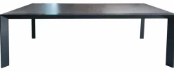 Gartentische Ausziehbar>OUTDOOR Gartentisch 3D Glas grau
