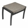 OUTDOOR Hocker silberfarbengrauschwarzbraun^ Gartenhocker