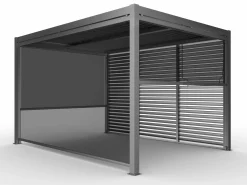 OUTDOOR LED-Beleuchtung Gartenpavillon weiß^ Sichtschutz Zubehör|Pavillons