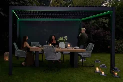 Sichtschutz Zubehör|Pavillons>OUTDOOR LED-Beleuchtung Gartenpavillon weiß