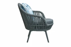 Lounge Sessel>OUTDOOR Lounge Garten-Drehsessel grau