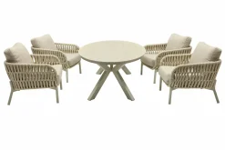 OUTDOOR Low Dining-Gartensessel beige^ Gartensessel