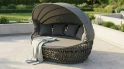 OUTDOOR Muschel grau^ Gartensofas