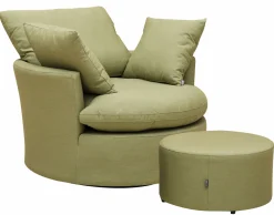 OUTDOOR Relaxhocker Sunbrella grün^ Gartenhocker