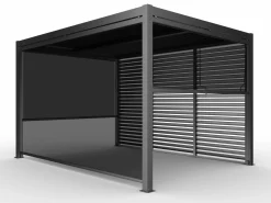 Sichtschutz Zubehör>OUTDOOR Sichtschutz für Gartenpavillon grau