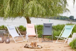 OUTDOOR Strandstuhl grau^ Klappstühle|Gartenklappstühle