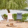 OUTDOOR Strandstuhl weiß^ Klappstühle|Gartenklappstühle
