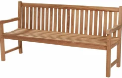 OUTDOOR Teak Gartenbank 180^ Gartenbänke