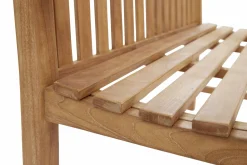 OUTDOOR Teak Gartenbank 120 braungrau^ Gartenbänke