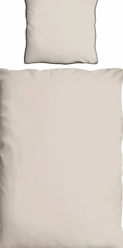 Satin>Paras Lifestyle Satin-Bettwäsche beige