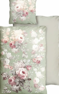 Paras Lifestyle Satin-Bettwäsche grün^ Satin