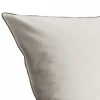 Satin>Paras Lifestyle Satin-Kopfkissenbezug beige