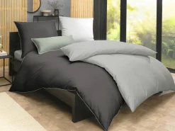 Paras Lifestyle Satin-Kopfkissenbezug weiß^ Satin